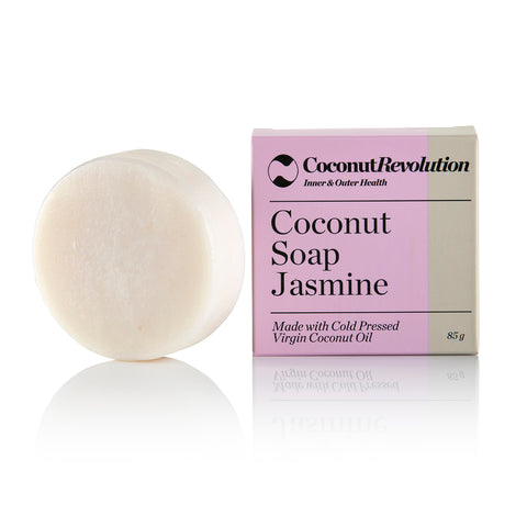 Handmade Coconut Soap - Jasmine 85g - BUY 3 FOR $18 - SOLD OUT back end of September