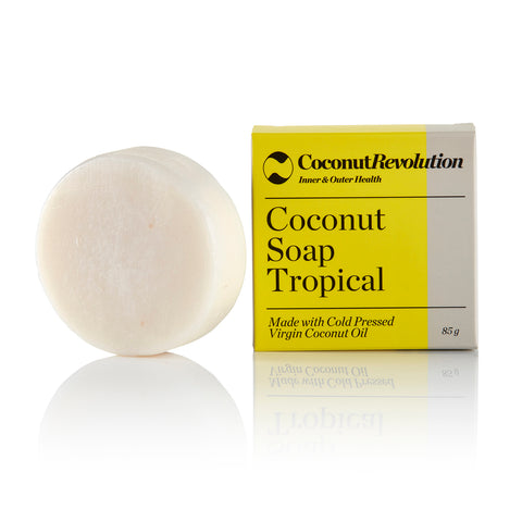 Handmade Coconut Soap - Tropical 85g - BUY 3 FOR $18 - SOLD OUT back end of September